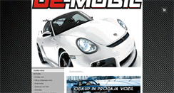 Desktop Screenshot of de-mobil.com